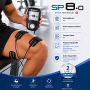 Compex SP 8.0 Wireless Profesyonel Sporcu Kas Geliştirme ve Elektrostimülasyon Cihazı | 40 Programlı