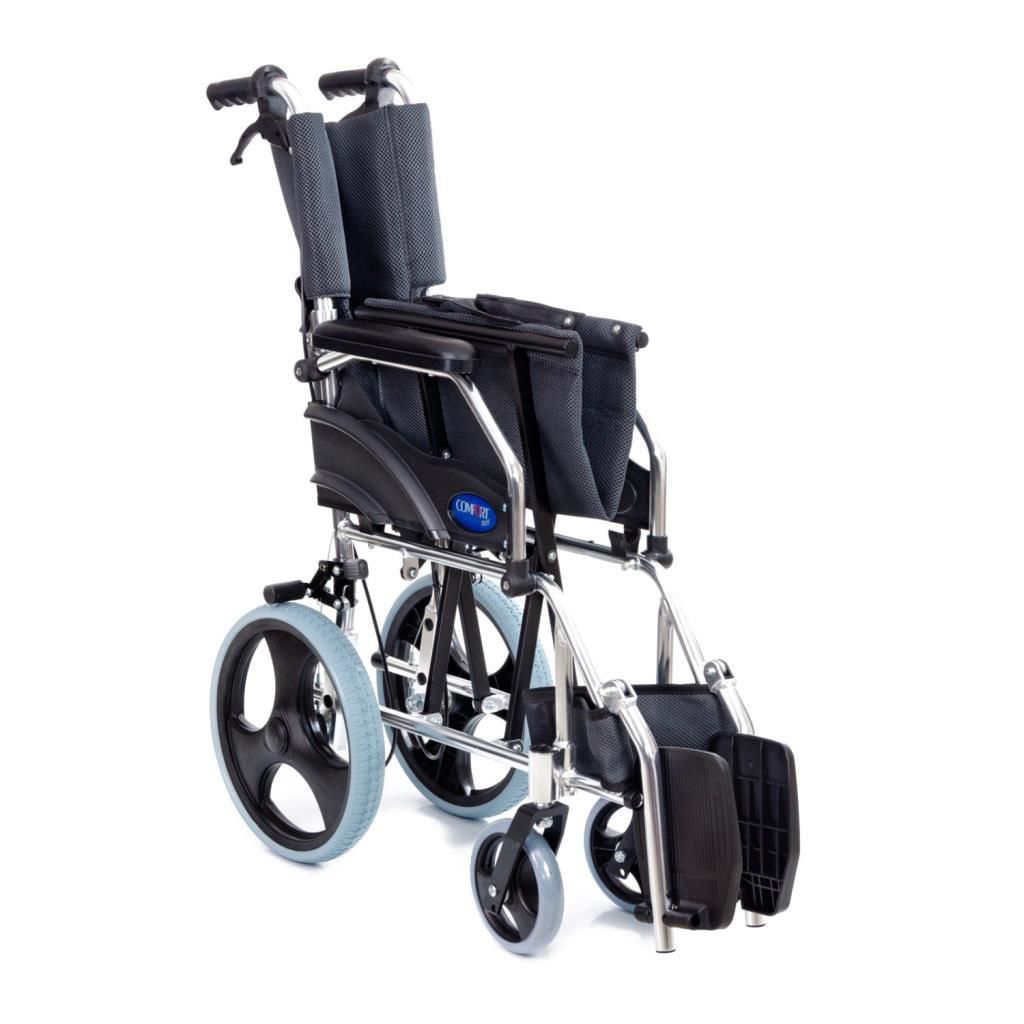 Comfort Plus KY863LAJ-A12 Alüminyum Transfer Özellikli Tekerlekli Sandalye Füme