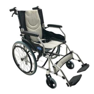 Comfort Plus KY863LAJ-A20 Alüminyum Özellikli Tekerlekli Sandalye Gri