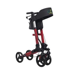 PR-890 Alüminyum Lüks Rollator Yürüteç Tekerlekli Walker | 136 Kg, Oturaklı, Frenli, Sepetli ve Katlanabilir | Medikal Birlik