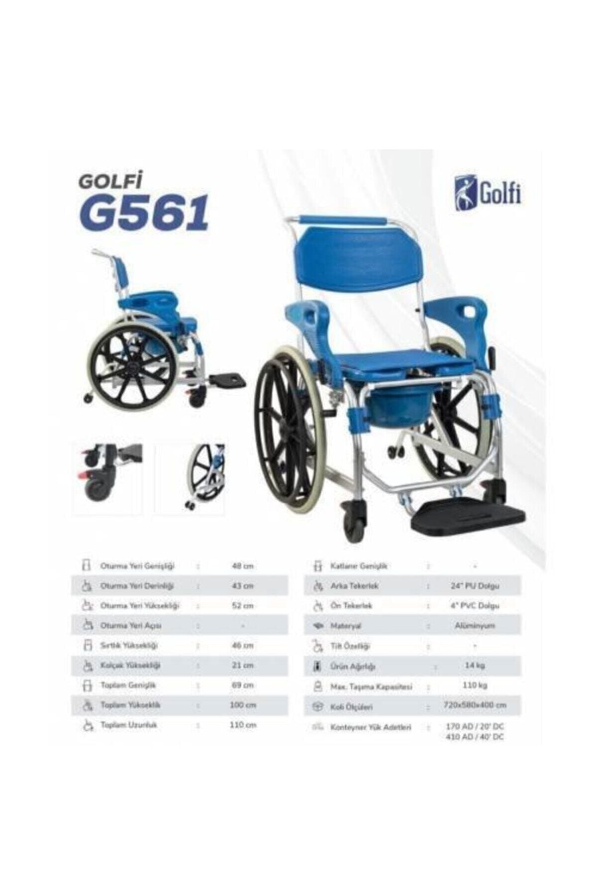 G561 Klozetli Banyo tuvalet Sandalyesi Hasta sandalyesı Klozet wc sandalye