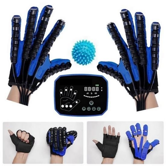Syrebo Sol El Rehabilitasyon Robotu | Otomatik Robotik Fizik Tedavi Eldiveni | XS-S-M-L-XL