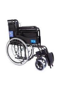Comfort Plus KY809BJ Siyah Özellikli Tekerlekli Sandalye | Refakatçi Frenli Manuel Hasta Sandalyesi