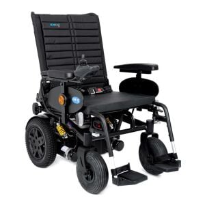 Comfort Plus DM-450 Luxury XXL Akülü Tekerlekli Sandalye | 160 kg, 900W Çift Motorlu, Yatarlı