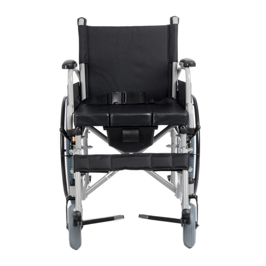 Comfort Plus DM-545 Tuvalet WC Özellikli Tekerlekli Sandalye 45 Cm