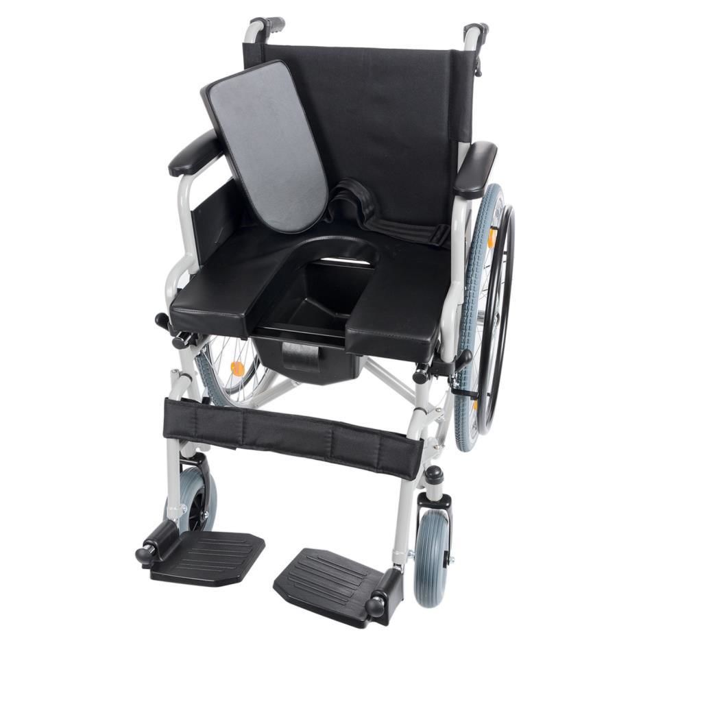 Comfort Plus DM-545 Tuvalet WC Özellikli Tekerlekli Sandalye 45 Cm