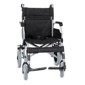 Comfort Plus DM-337 50 cm Alüminyum Transfer Tekerlekli Sandalye | Refakatçi Frenli, Katlanır