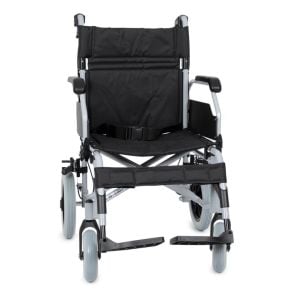 Comfort Plus DM-337 50 cm Alüminyum Transfer Tekerlekli Sandalye | Refakatçi Frenli, Katlanır