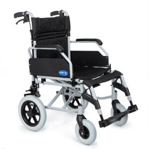 Comfort Plus DM-337 45 cm Transfer Tekerlekli Sandalye | Alüminyum, Refakatçi Frenli, Katlanır