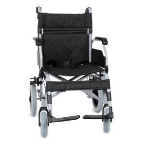 Comfort Plus DM-337 45 cm Transfer Tekerlekli Sandalye | Alüminyum, Refakatçi Frenli, Katlanır