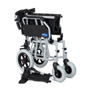 Comfort Plus DM-337 45 cm Transfer Tekerlekli Sandalye | Alüminyum, Refakatçi Frenli, Katlanır