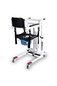 Dm-190u Portatif Mobil Lift Hasta Transfer Lifti hasta kalırma sadalyesi lifti Motorlu Kaldırma-İndirme, Demonte Tasarım, Şarjlı Batarya, WC-Banyo Uyumlu DM-190U NEW