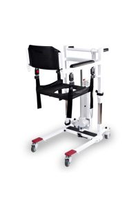 Dm-190u Portatif Mobil Lift Hasta Transfer Lifti hasta kalırma sadalyesi lifti Motorlu Kaldırma-İndirme, Demonte Tasarım, Şarjlı Batarya, WC-Banyo Uyumlu DM-190U NEW