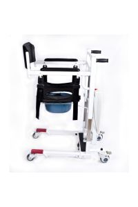 Dm-190u Portatif Mobil Lift Hasta Transfer Lifti hasta kalırma sadalyesi lifti Motorlu Kaldırma-İndirme, Demonte Tasarım, Şarjlı Batarya, WC-Banyo Uyumlu DM-190U NEW