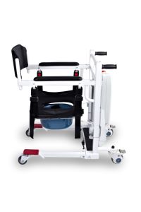 Dm-190u Portatif Mobil Lift Hasta Transfer Lifti hasta kalırma sadalyesi lifti Motorlu Kaldırma-İndirme, Demonte Tasarım, Şarjlı Batarya, WC-Banyo Uyumlu DM-190U NEW