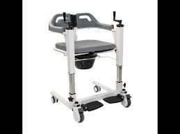 Golfi G550 Klozetli Transfer Sandalyesi LİFT manuel çevirmeli