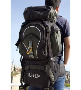 KRAUSTMANN UMKE Dağcı Sırt Çantası 85+10 L | Profesyonel Kamp, Trekking ve Saha Çantası