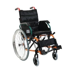 Golfi G305 Alüminyum Pediatrik Tekerlekli Sandalye – Hafif, Katlanabilir Çocuk Manuel Tekerlekli Sandalye