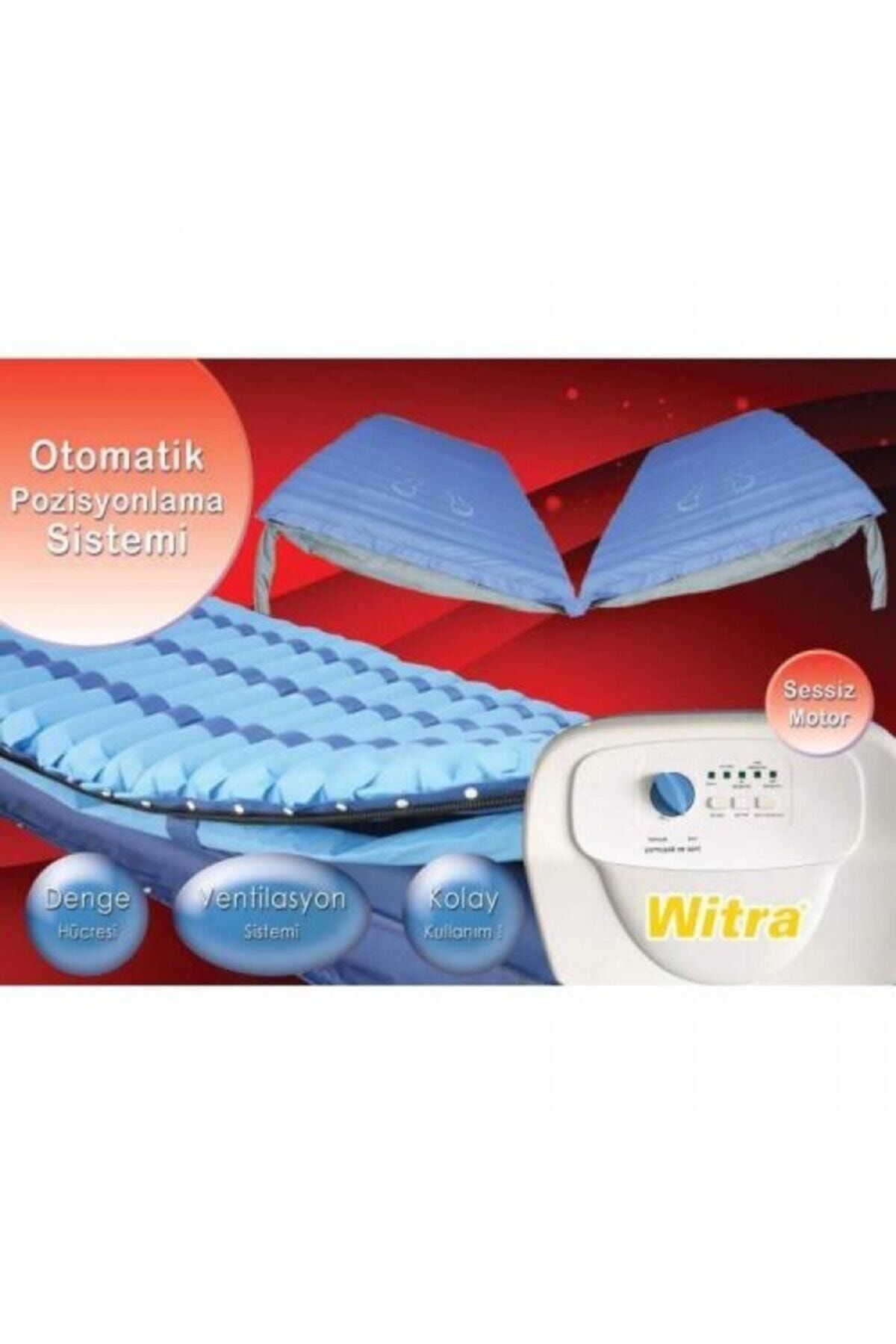 Witra 30 derece Pozisyon Veren Havalı Yatak Sistemi boru tipi elektirikli hasta yatağı