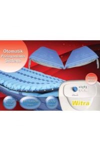 Witra 30 derece Pozisyon Veren Havalı Yatak Sistemi boru tipi elektirikli hasta yatağı