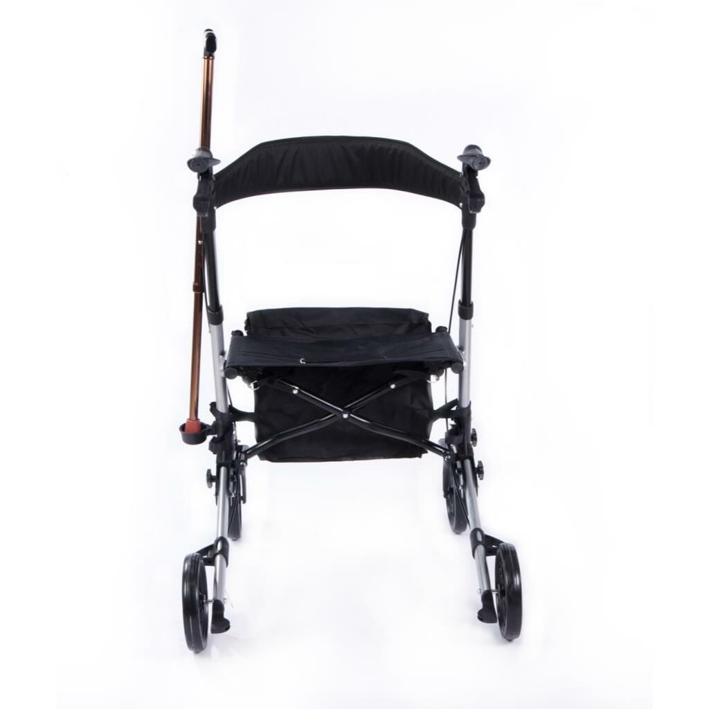 Comfort Plus Dm9102 Lüx Alüminyum Rollatör hasta Yürüteç çantalı oturma özellikli frenli