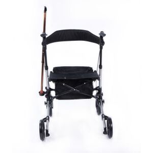 Comfort Plus DM-9102 Lüx Alüminyum Rollatör – Çantalı, Oturaklı, Frenli, Katlanabilir Yürüteç