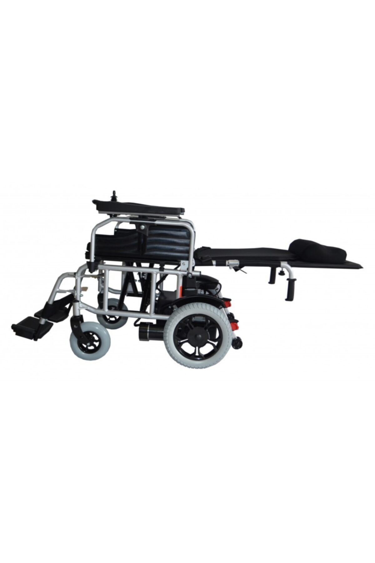 P200 Multi Fonksiyonel Akülü Tekerlekli Sandalye - Sırt Yatar - Katlanabilir - 2x340 Wat Motor 150 kg agırlık taşır akülü araba