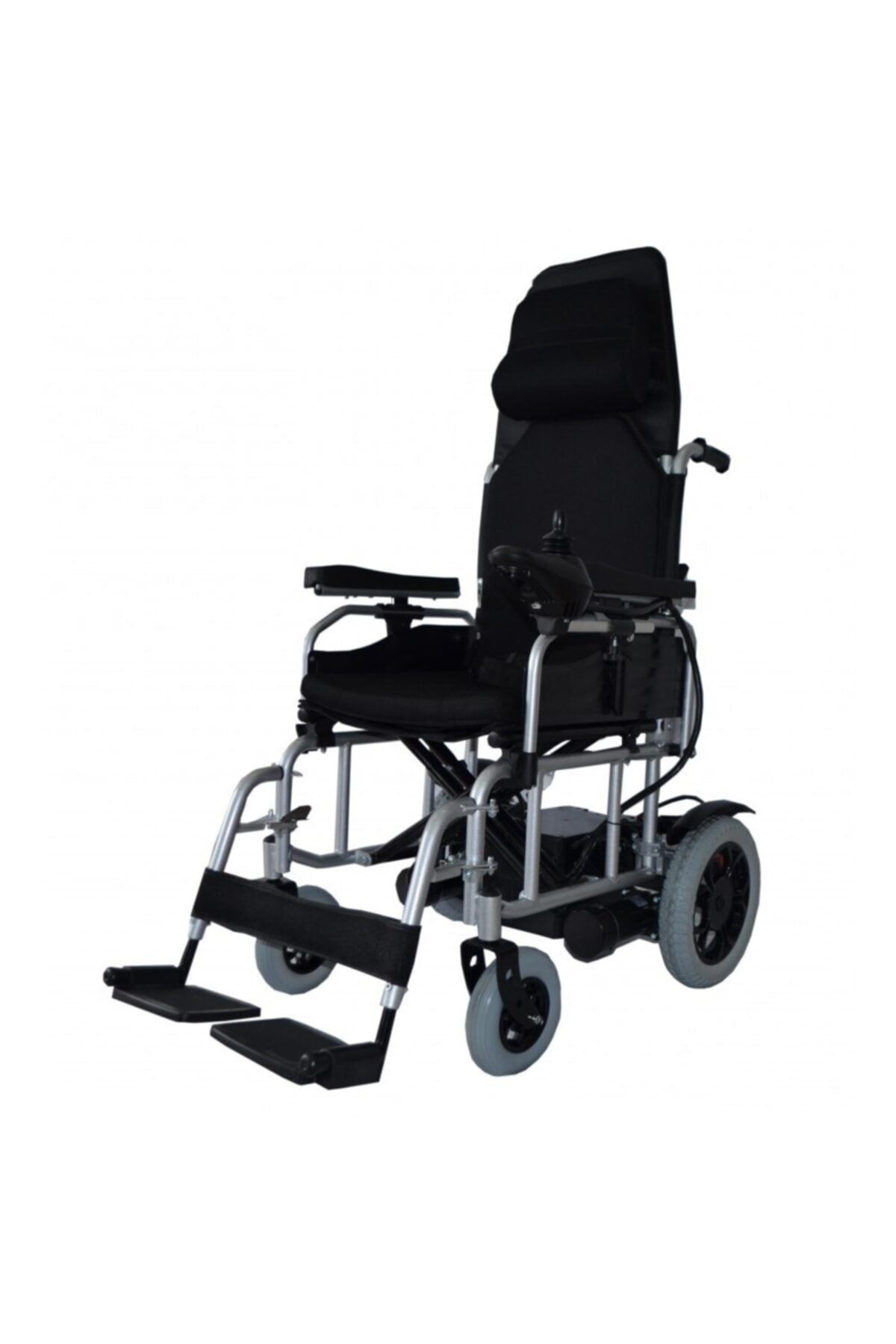 P200 Multi Fonksiyonel Akülü Tekerlekli Sandalye - Sırt Yatar - Katlanabilir - 2x340 Wat Motor 150 kg agırlık taşır akülü araba