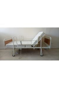 elektirikli hasta karyolası kumandalı 2 motorlu hasta yatağı