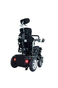 S302 Ayağa Kaldıran Akülü Tekerlekli Sandalye | Standing Özellikli Çift Motorlu Elektrikli Hasta ve Engelli Sandalyesi | Medikal Birlik