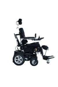 S302 Ayağa Kaldıran Akülü Tekerlekli Sandalye – Standing, Tilt, Çift Motorlu, Elektrikli Hasta ve Engelli Sandalyesi