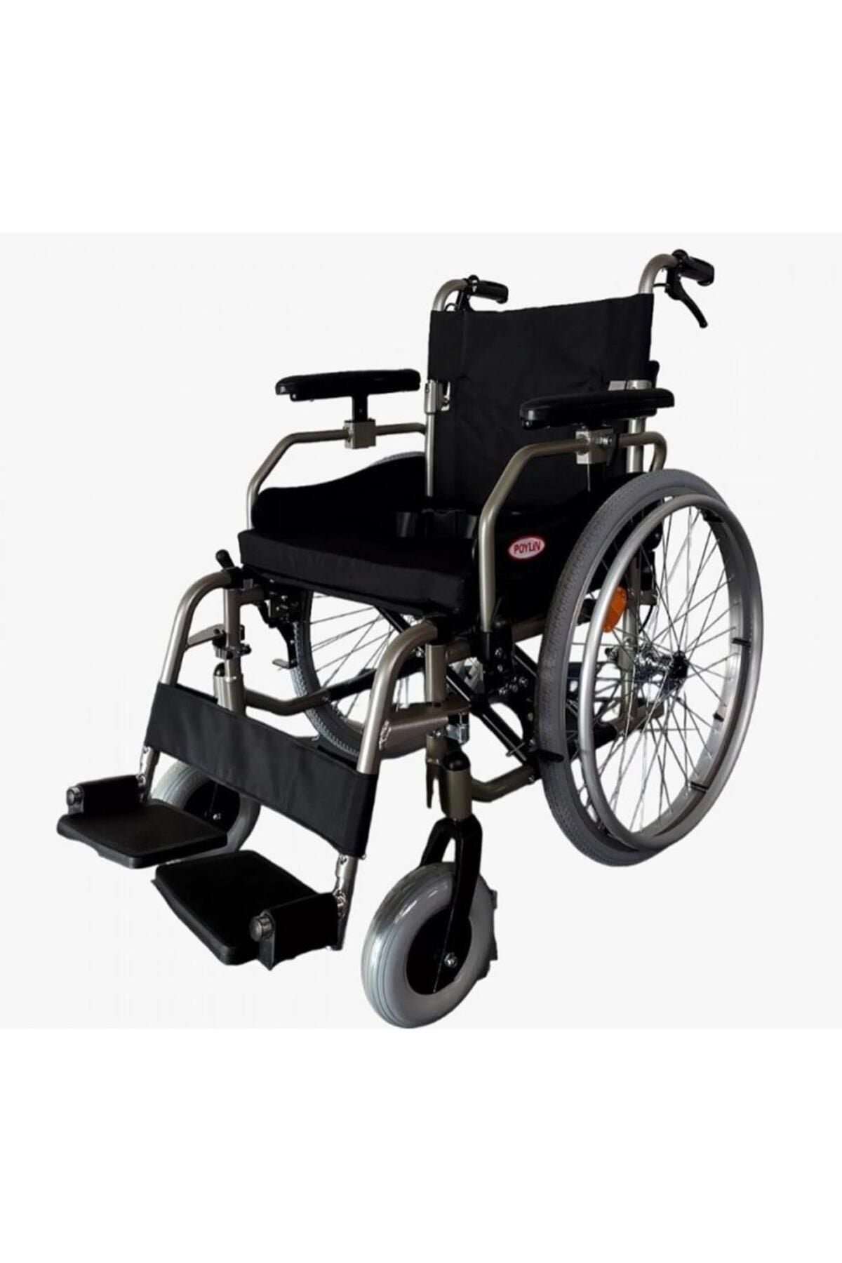 Poylin P967 Hafif Alüminyum Tekerlekli Sandalye 50 cm