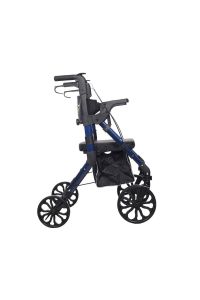 Pr-898 Alüminyum Lüx Walker ( Rollator ) Hasta Yürüteci geniş  oturaklı frenli yürüteç | Medikal Birlik