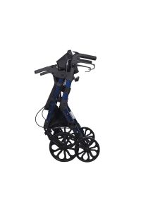 Pr-898 Alüminyum Lüx Walker ( Rollator ) Hasta Yürüteci geniş  oturaklı frenli yürüteç | Medikal Birlik