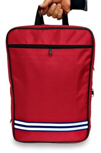 KRAUSTMANN Ambulans Sırt Çantası - TK3841 - Kırmızı -  CANACIL - Tip-Z