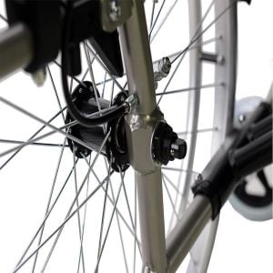 Poylin P957 Hafif Alüminyum Tekerlekli Sandalye (40-45-50-55 cm)