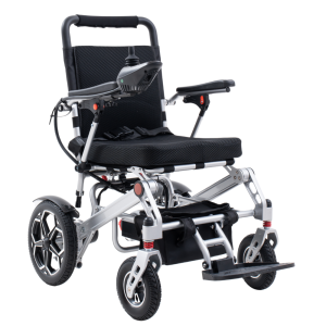 Lityum Pilli  Hasta Akülü Tekerlekli Sandalye 18Kg Katlanır Hafif Akülü Tekerlekli Sandalye
