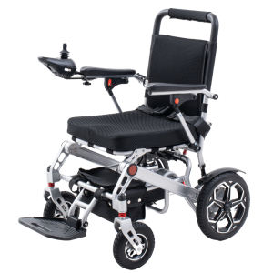 Lityum Pilli  Hasta Akülü Tekerlekli Sandalye 18Kg Katlanır Hafif Akülü Tekerlekli Sandalye