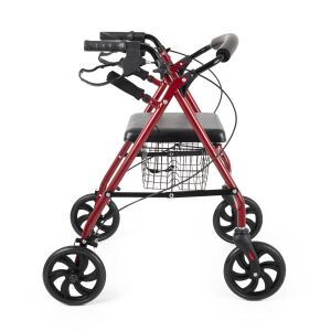 COMFORT Plus Ky9144l Rolatör 4 Tekerlekli Yürüteç FRENLİ OTURAKLI hasta yürüteci