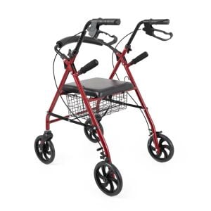 COMFORT Plus Ky9144l Rolatör 4 Tekerlekli Yürüteç FRENLİ OTURAKLI hasta yürüteci
