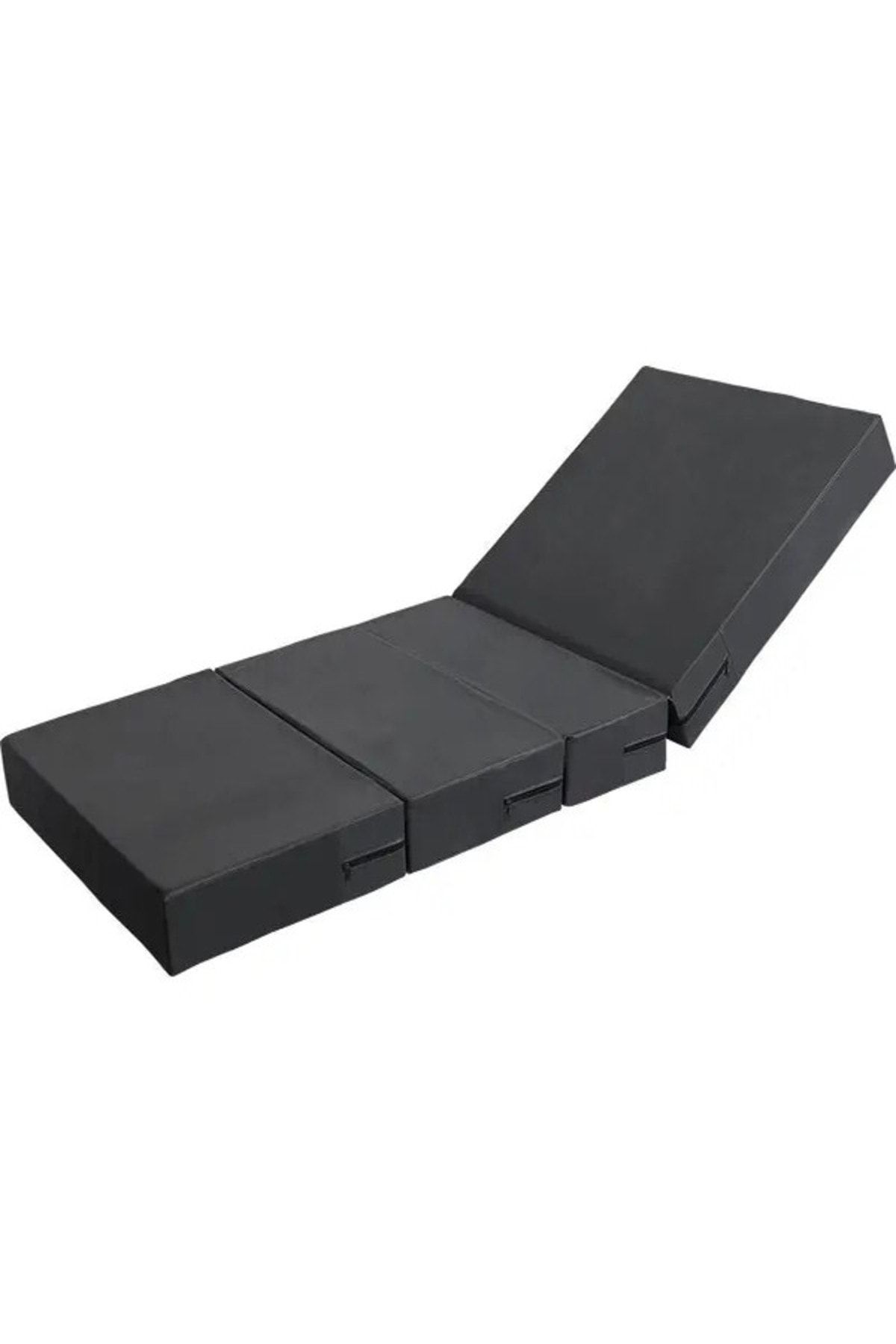 4 Parçalı Hasta Yatağı 28 Dns Sünger 90x190x14 Cm HASTA DÖŞEĞİ Gri̇