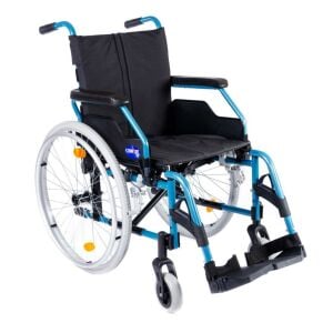 Comfort Plus DM-Strong Hafif Alüminyum Tekerlekli Sandalye – Katlanabilir, Ayarlanabilir, Refakatçi Frenli