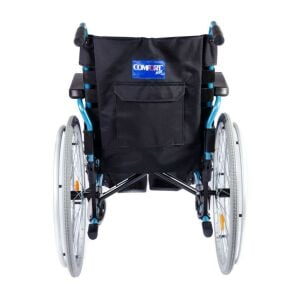 Comfort Plus DM-Strong Hafif Alüminyum Tekerlekli Sandalye – Katlanabilir, Ayarlanabilir, Refakatçi Frenli