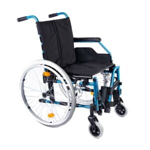 Comfort Plus DM-Strong Hafif Alüminyum Tekerlekli Sandalye – Katlanabilir, Ayarlanabilir, Refakatçi Frenli