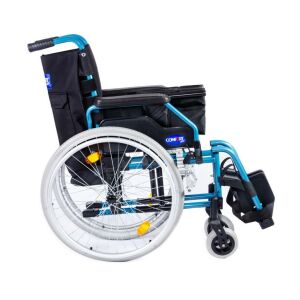 Comfort Plus DM-Strong Hafif Alüminyum Tekerlekli Sandalye – Katlanabilir, Ayarlanabilir, Refakatçi Frenli