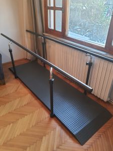 TAGESAN 3 Metre Paralel Bar | Yükseklik Ayarlı Yürüme Barı ve Fizik Tedavi Egzersiz Parkuru