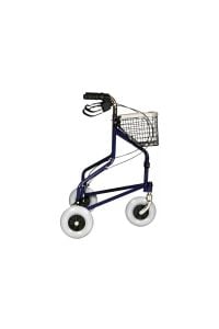 Medwelt İthal 3 Tekerlekli Çantalı Frenli Walker Yürüteç