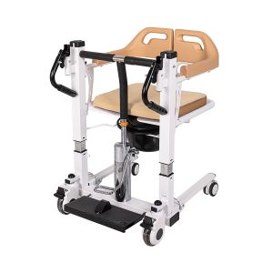 Golfi G560 Hidrolik Klozetli Transfer Sandalyesi | Hidrolik Hasta Transfer ve Banyo Sandalyesi