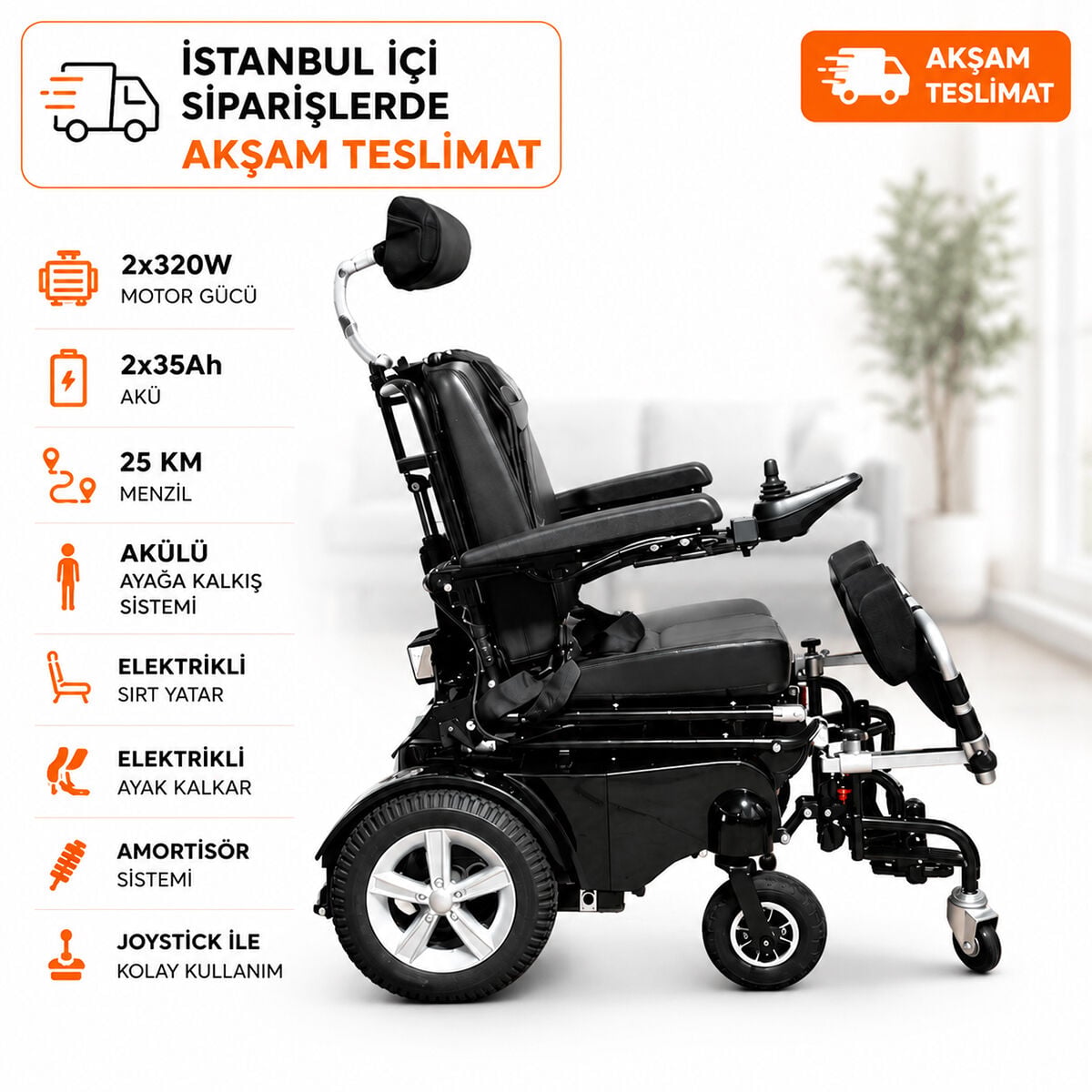 P302 Ayağa Kaldıran Akülü Sandalye