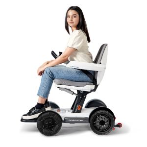 Robooter X40 Akülü Tekerlekli Sandalye | Otomatik Katlanabilir, Bluetooth Kontrollü Akıllı Elektrikli Tekerlekli Sandalye | Medikal Birlik